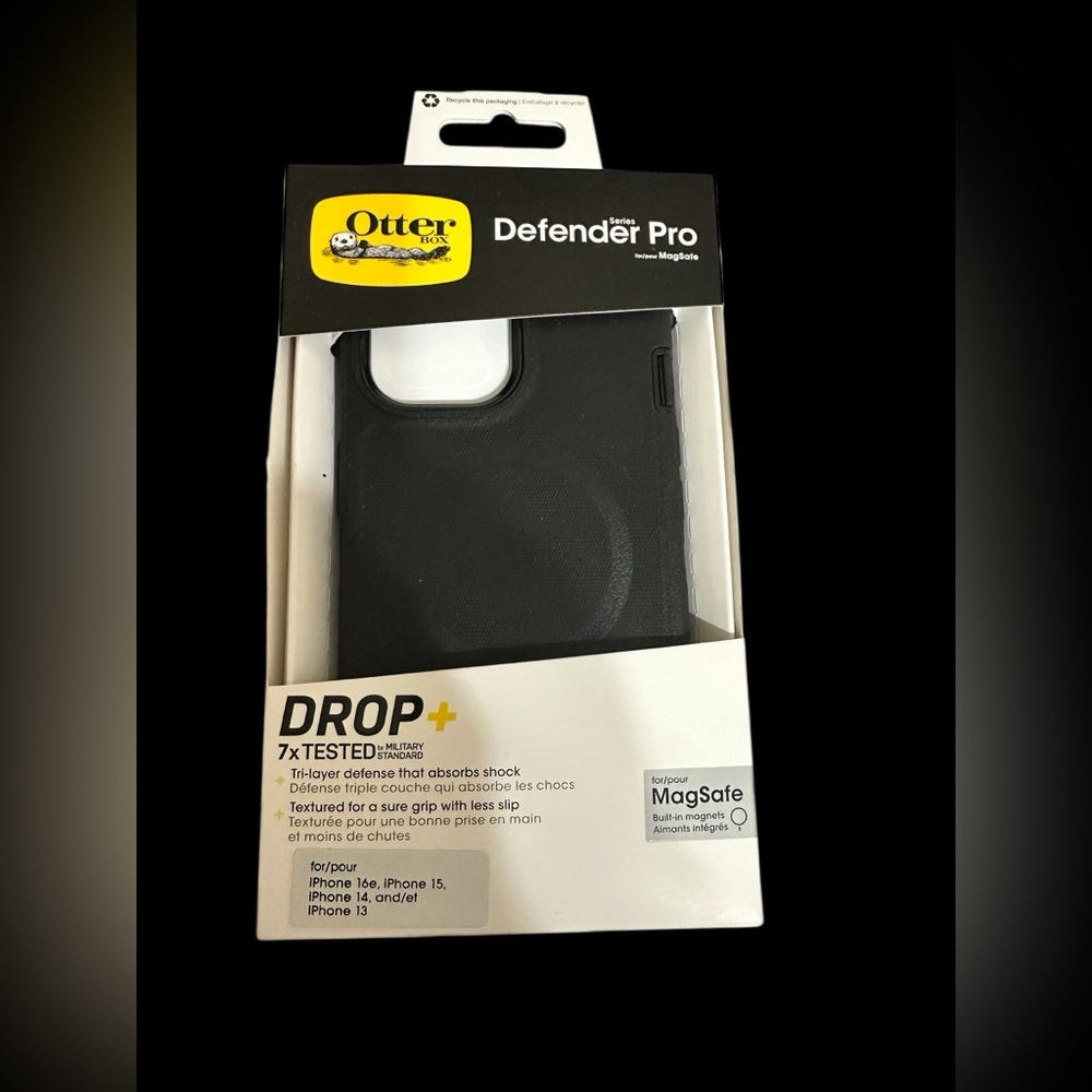 OtterBox Black Defender Pro Case for iPhone